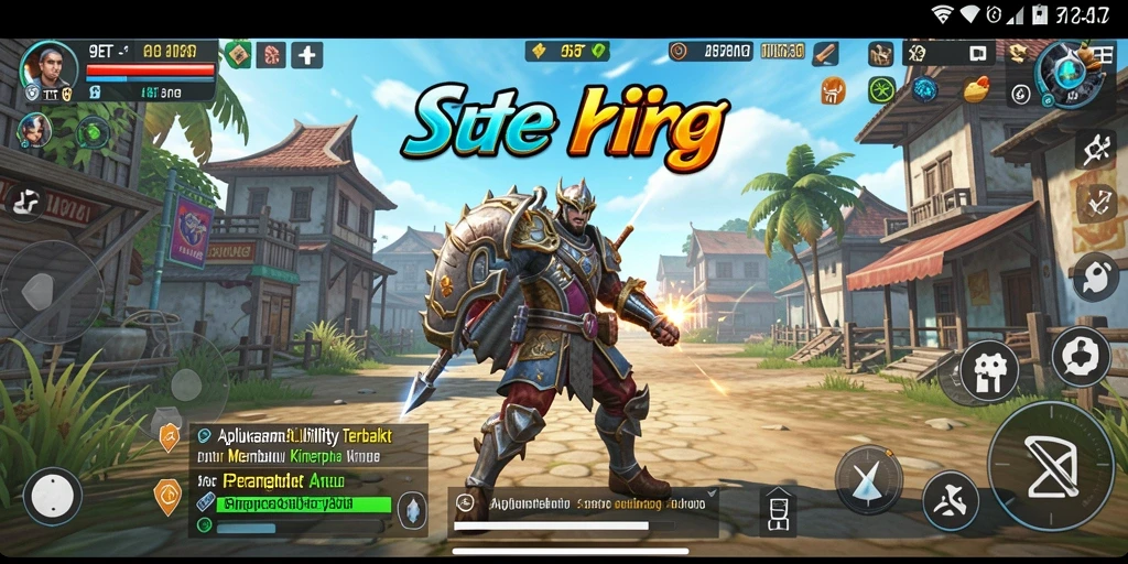 Screenshot tampilan utama 9ET dengan fitur Utility yang menarik.