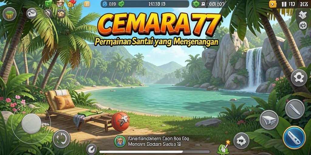 Tampilan gameplay <strong>CEMARA77</strong> dengan grafis cantik dan permainan yang seru.