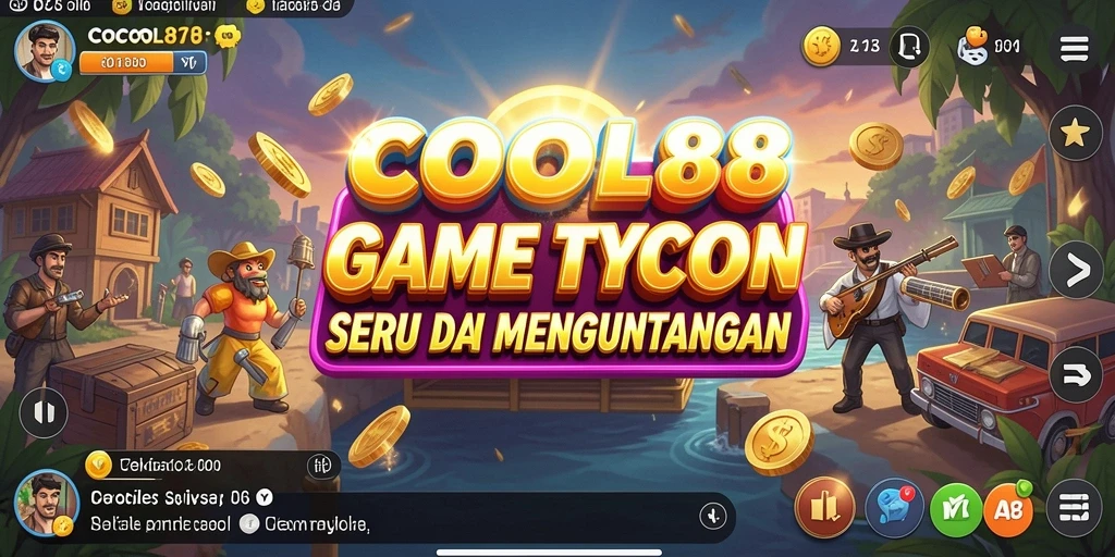 Screenshot COCOL88 menunjukkan pengalaman gameplay Tycoon yang mengasyikkan.