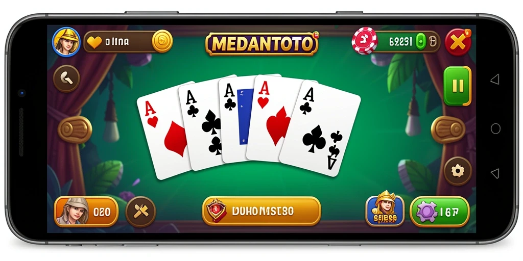 Tampilan gameplay seru dari MEDANTOTO yang membuat ketagihan.