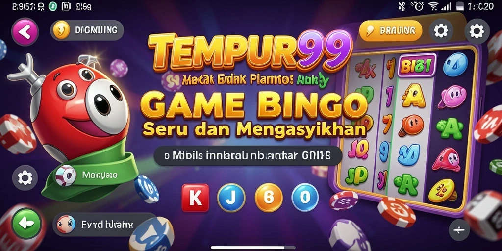 Screenshot gameplay Bingo yang seru dan penuh tantangan.