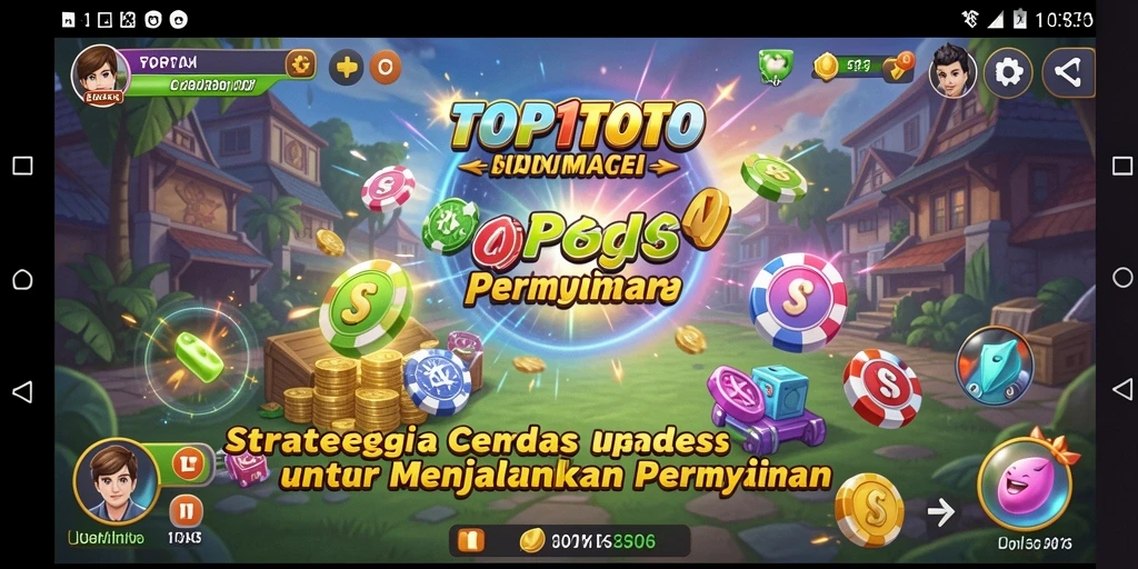 Screenshot gameplay menunjukkan pertarungan strategis di <strong>TOP1TOTO</strong>.